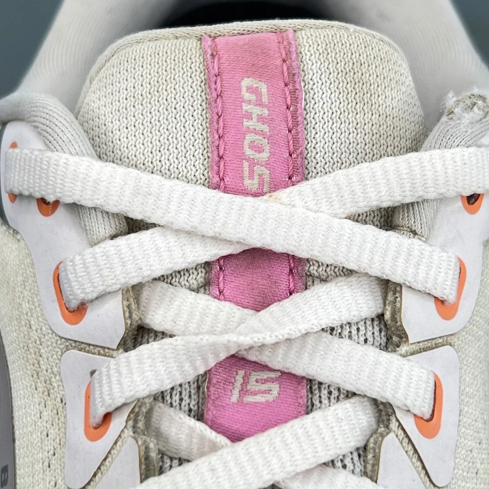 Brooks Ghost 15 Womens Running Shoes Pink Cream Gradient 1203801B139 Size 8
